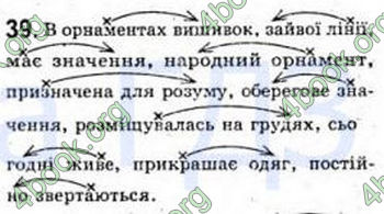 Відповіді Рідна мова 8 клас Єрмоленко 2008. ГДЗ