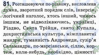 Відповіді Рідна мова 8 клас Єрмоленко 2008. ГДЗ