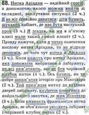Відповіді Рідна мова 8 клас Єрмоленко 2008. ГДЗ
