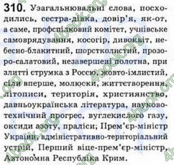 Відповіді Рідна мова 8 клас Єрмоленко 2008. ГДЗ