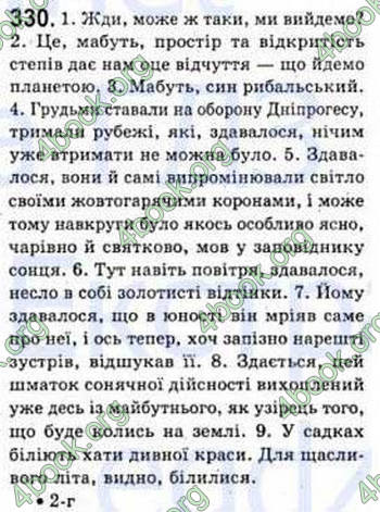 Відповіді Рідна мова 8 клас Єрмоленко 2008. ГДЗ
