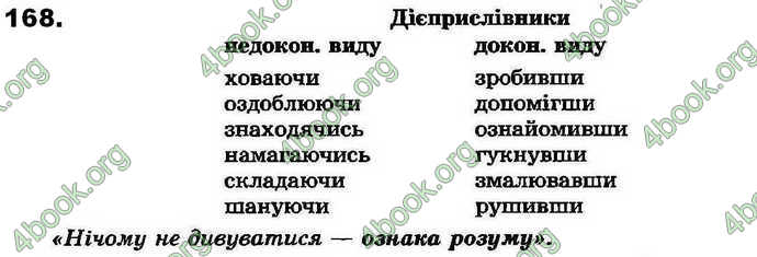 Ответы Українська мова 7 клас Ворон 2015. ГДЗ