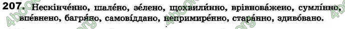 Ответы Українська мова 7 клас Ворон 2015. ГДЗ