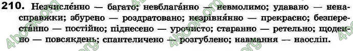 Ответы Українська мова 7 клас Ворон 2015. ГДЗ