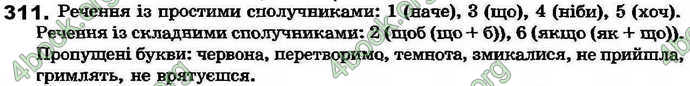 Ответы Українська мова 7 клас Ворон 2015. ГДЗ