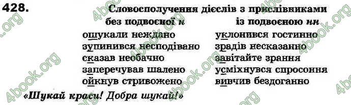 Ответы Українська мова 7 клас Ворон 2015. ГДЗ