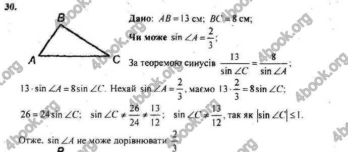 Відповіді Геометрія Збірник 9 клас Мерзляк 2009. ГДЗ