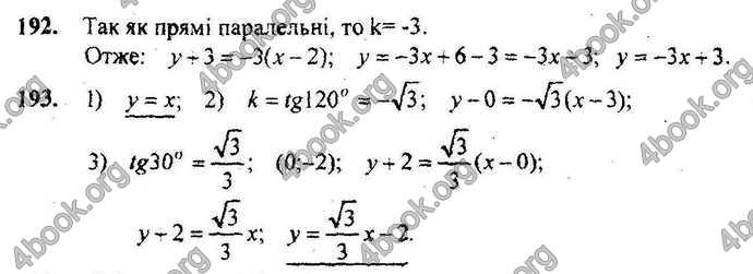 Відповіді Геометрія Збірник 9 клас Мерзляк 2009. ГДЗ