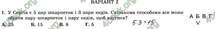 Відповіді Зошит Алгебра 9 клас Істер. ГДЗ