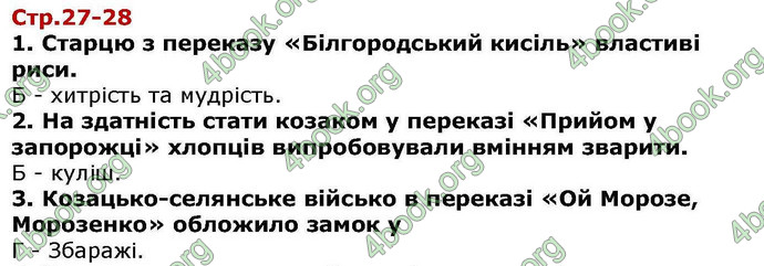 Відповіді Українська література 5 клас Авраменко. ГДЗ