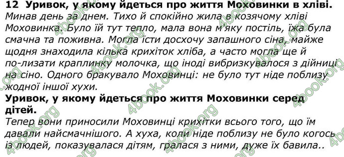 Відповіді Українська література 5 клас Авраменко. ГДЗ