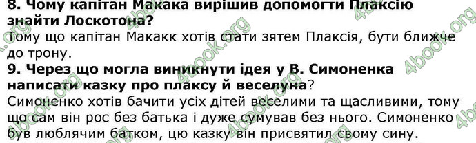 Відповіді Українська література 5 клас Авраменко. ГДЗ