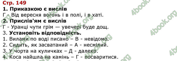 Відповіді Українська література 5 клас Авраменко. ГДЗ