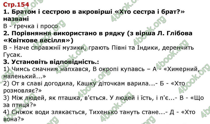 Відповіді Українська література 5 клас Авраменко. ГДЗ