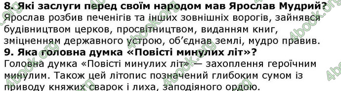 Відповіді Українська література 5 клас Авраменко. ГДЗ