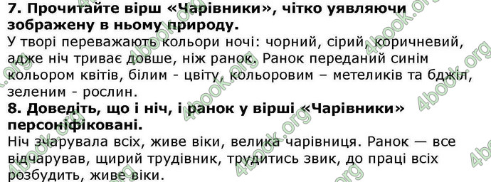 Відповіді Українська література 5 клас Авраменко. ГДЗ