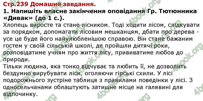 Відповіді Українська література 5 клас Авраменко. ГДЗ