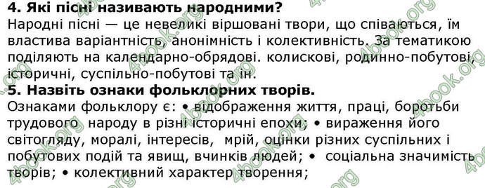 ГДЗ Українська література 6 клас Авраменкою