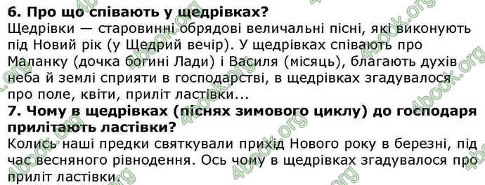 ГДЗ Українська література 6 клас Авраменкою