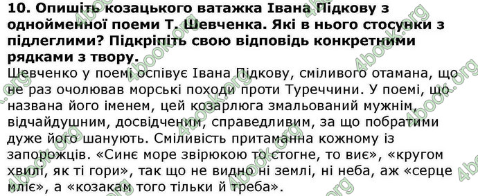 ГДЗ Українська література 6 клас Авраменкою