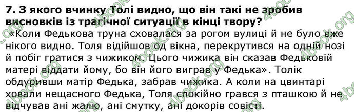 ГДЗ Українська література 6 клас Авраменкою