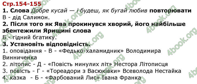 ГДЗ Українська література 6 клас Авраменкою