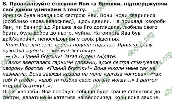 ГДЗ Українська література 6 клас Авраменкою