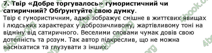 ГДЗ Українська література 6 клас Авраменкою