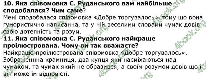 ГДЗ Українська література 6 клас Авраменкою