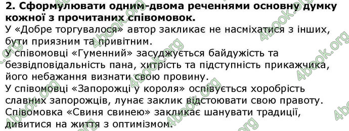 ГДЗ Українська література 6 клас Авраменкою