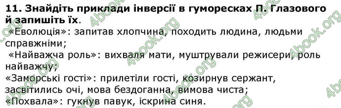 ГДЗ Українська література 6 клас Авраменкою