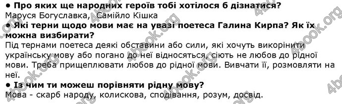 Літературне читання 4 клас Савченко. ГДЗ