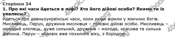 Літературне читання 4 клас Савченко. ГДЗ