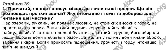 Літературне читання 4 клас Савченко. ГДЗ