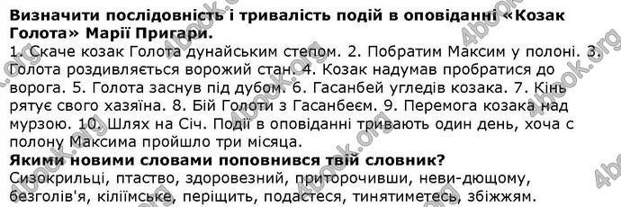 Літературне читання 4 клас Савченко. ГДЗ