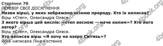 Літературне читання 4 клас Савченко. ГДЗ