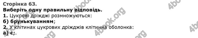 Відповіді Біологія 6 клас Остапченко. ГДЗ