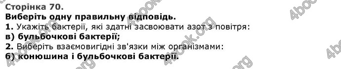 Відповіді Біологія 6 клас Остапченко. ГДЗ