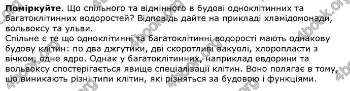 Відповіді Біологія 6 клас Остапченко. ГДЗ