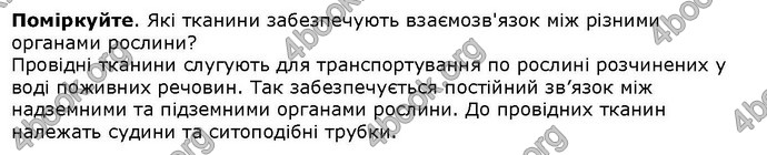 Відповіді Біологія 6 клас Остапченко. ГДЗ