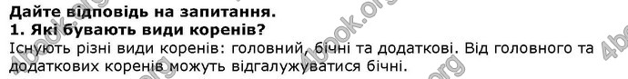 Відповіді Біологія 6 клас Остапченко. ГДЗ