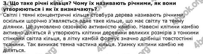 Відповіді Біологія 6 клас Остапченко. ГДЗ