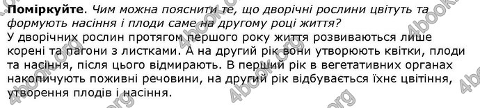 Відповіді Біологія 6 клас Остапченко. ГДЗ