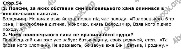 ГДЗ Українська література 6 клас Коваленко