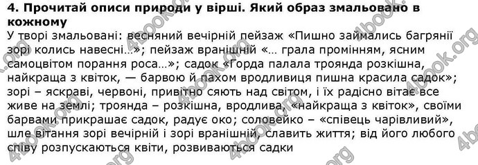 ГДЗ Українська література 6 клас Коваленко