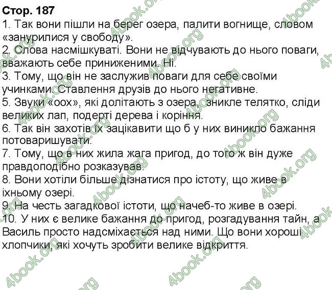 ГДЗ Українська література 6 клас Коваленко