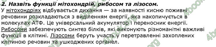 Відповіді Біологія 7 клас Костіков. ГДЗ