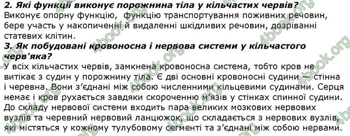 Відповіді Біологія 7 клас Костіков. ГДЗ