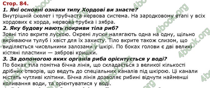 Відповіді Біологія 7 клас Костіков. ГДЗ