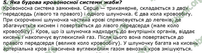 Відповіді Біологія 7 клас Костіков. ГДЗ